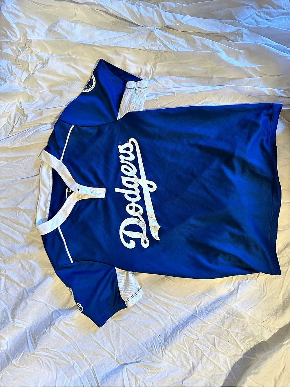 Dodgers Blue & White Baseball Jersey
